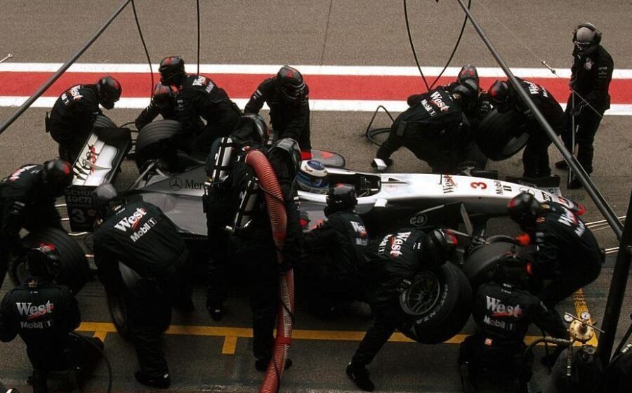The F1 pit stop that helped save lives