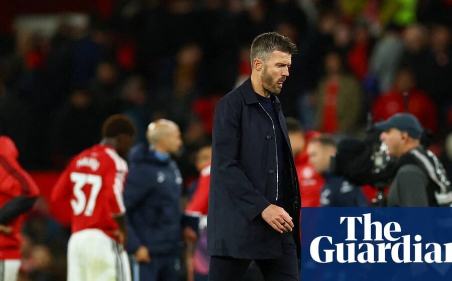 Carrick ‘massively disappointed’ after United drop points against 10-man Spurs