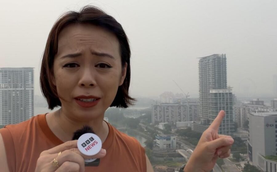 How toxic haze is causing Singapore’s landmarks to disappear