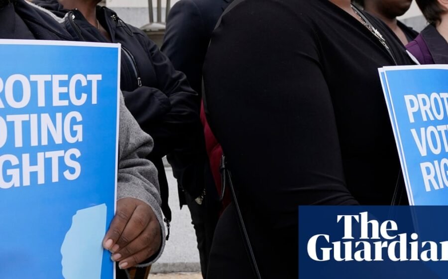 Hundreds gather in Mississippi to protest Republican redistricting: ‘This fight is familiar territory’