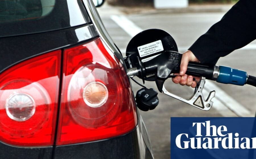 UK diesel price hits record high of £2 a litre