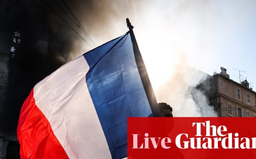 Violent street protests in France and Italy trigger stock and bond sell-off and send euro lower – business live