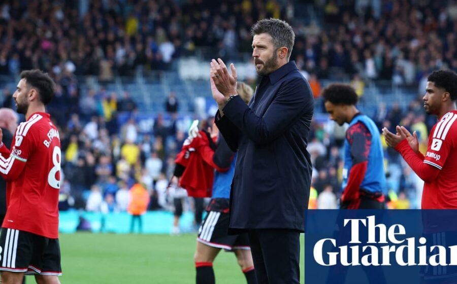 ‘Like a fresh start’: Michael Carrick relieved by Manchester United’s draw at Leeds