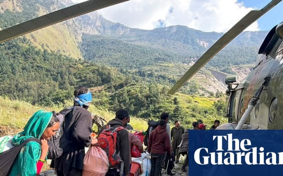 Flash floods destroy villages in central Nepal