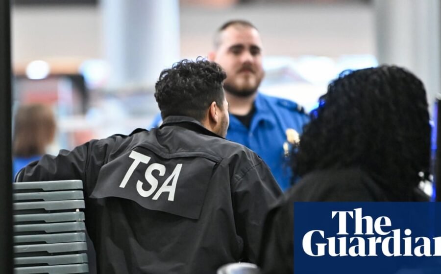‘People are pissed’: union decries TSA’s removal of chairs for checkpoint staff