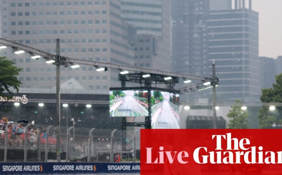 Singapore Formula One Grand Prix: sprint and qualifying – live