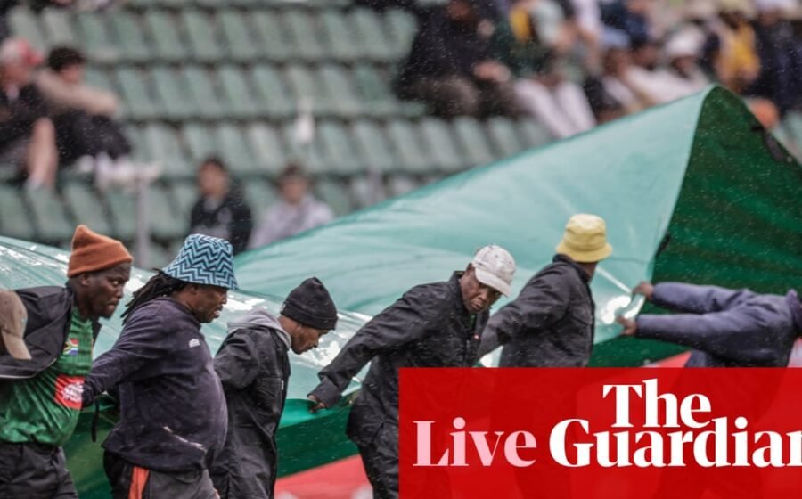 South Africa v Australia: second men’s cricket Test, day two – live