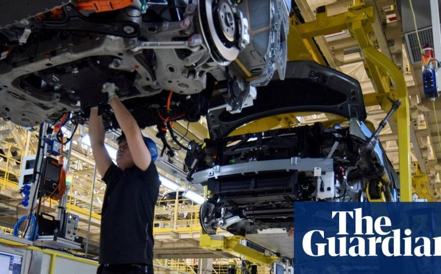 No 10 leaves option open to impose Chinese EV tariffs if UK joins EU scheme