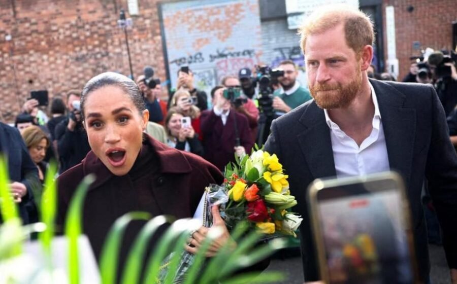 Watch: Harry and Meghan at first joint engagement since UK return