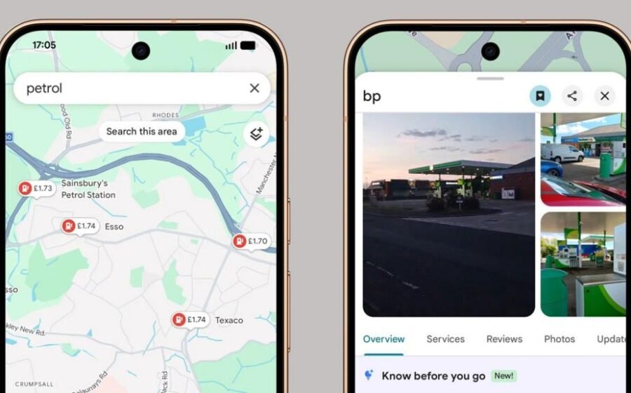 Fuel prices added to Google Maps as petrol and diesel costs soar