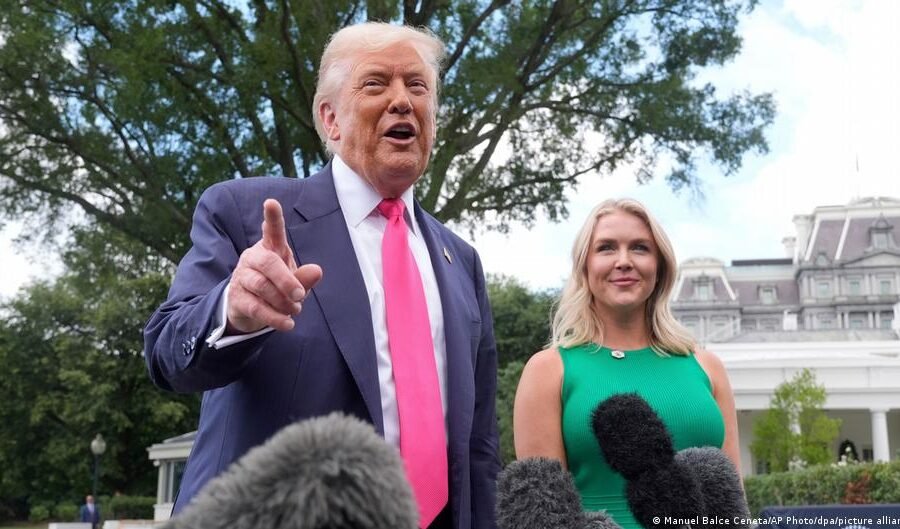 Trump names new press secretary to succeed Karoline Leavitt