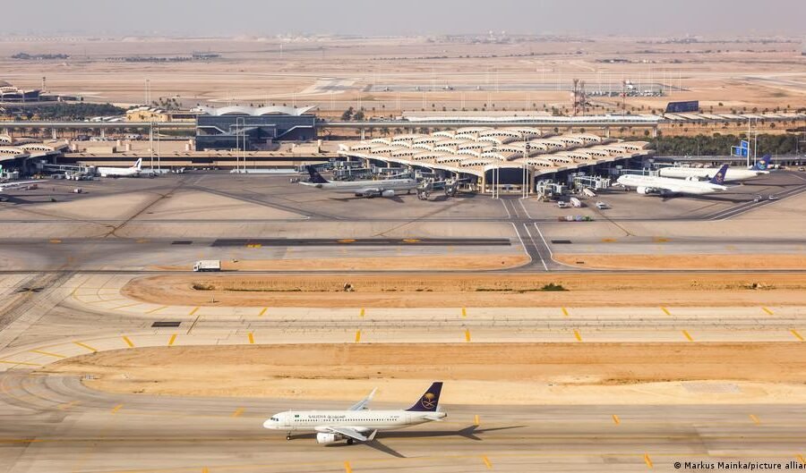 Saudi Arabia suspends operations at Riyadh airport after an attack causes multiple injuries