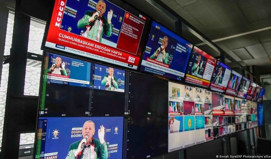 Police raid the major pro-opposition Halk TV channel in Turkey