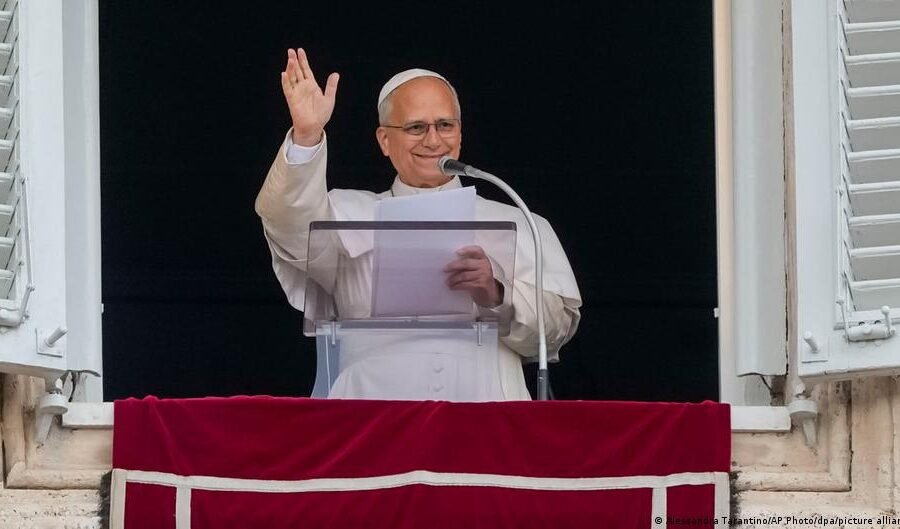Pope appears in public for first time since surgery
