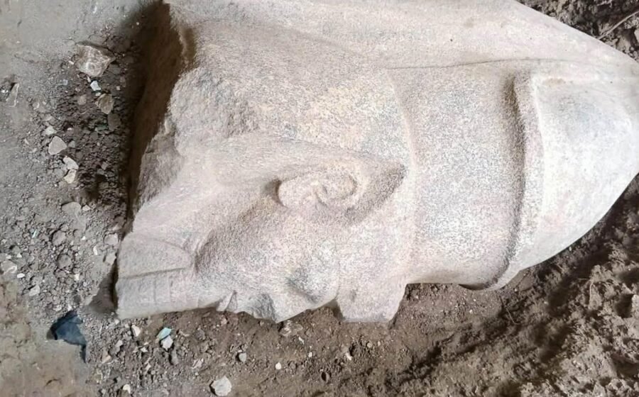 Farmer's discovery in Egypt leads to pieces of statues for ancient king
