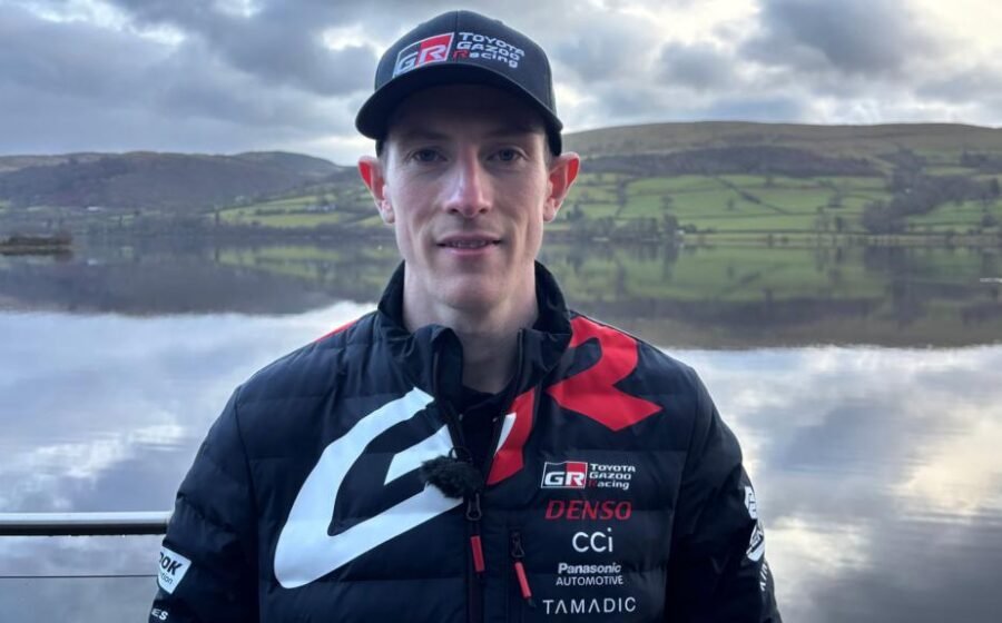 Rally champion Evans gets hero's welcome in home county