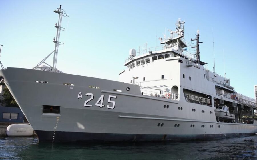 Hidden video recording device found in cabin of Australian navy ship
