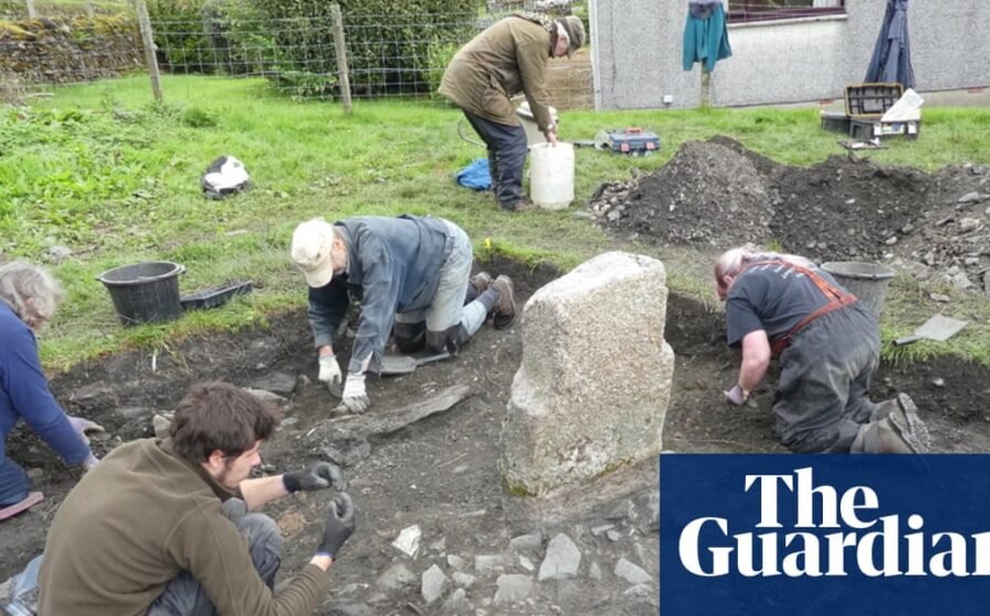 ‘Hugely exciting’ finds on tiny Scottish island shed light on spread of Christianity