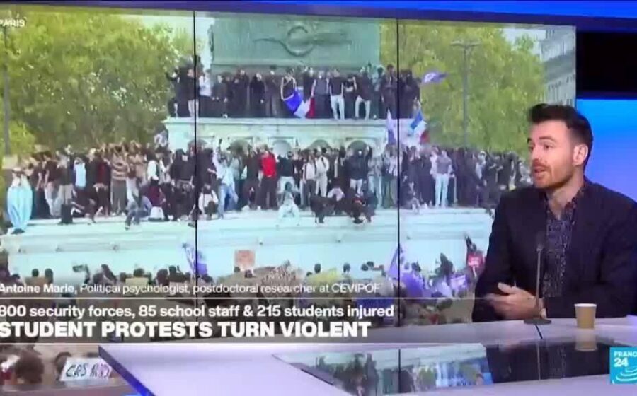 French student protests: Police impunity ‘below' the standards of a 'well-functioning democracy’