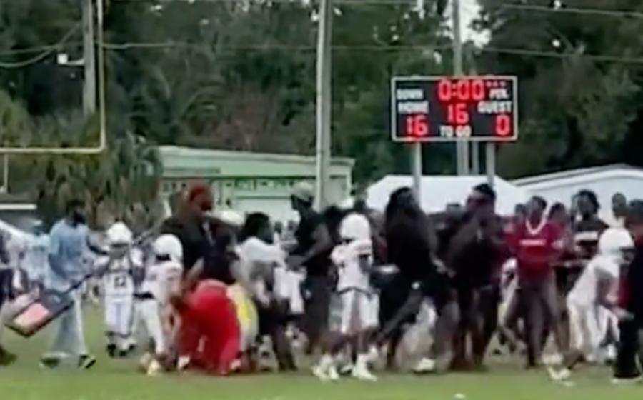 Massive brawl at 8-year-old’s football game sparks investigation into whether adults were sports betting on the kids