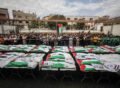 Funeral held for 75 Palestinians after remains recovered from Gaza ruins