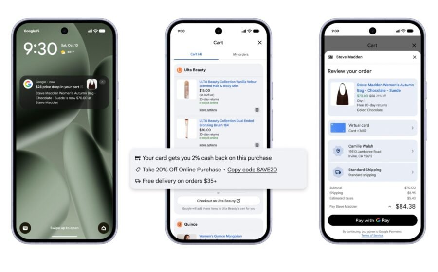 Google launches its ‘universal’ online shopping cart ahead of the holidays