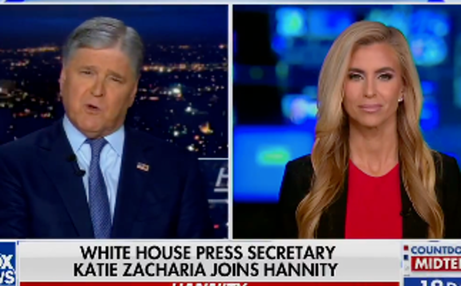 Trump critics are stunned after Katie Zacharia is grilled by Sean Hannity over ‘lawyer’ claim: ‘Moving in for the kill’
