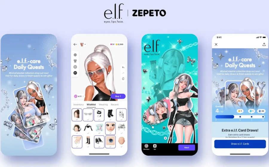 E.l.f. Cosmetics returns to metaverse on avatar-based gaming platform