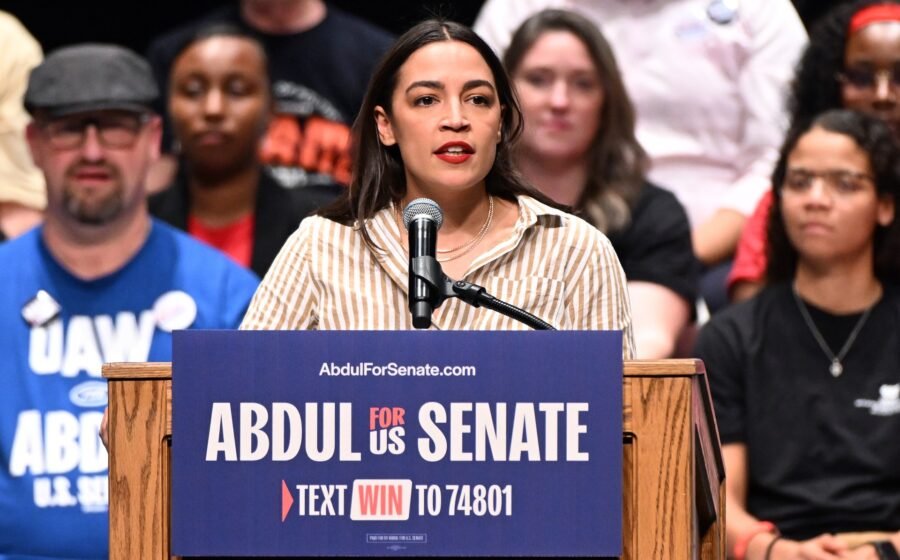 AOC transfers $1m to Michigan candidate El-Sayed in progressive push