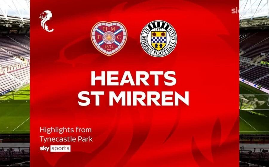 Hearts 5-0 St Mirren