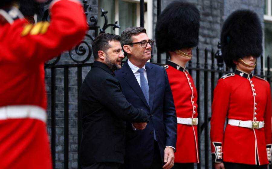 Burnham treads carefully with Zelensky visit, balancing Trump and Ukraine