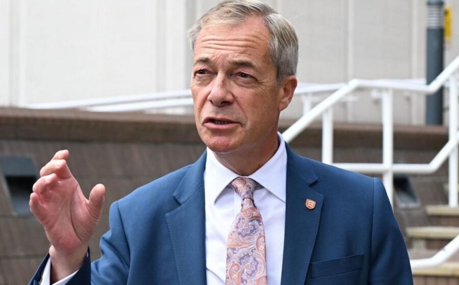 Farage defends Reform's vetting after councillors filmed making racist comments