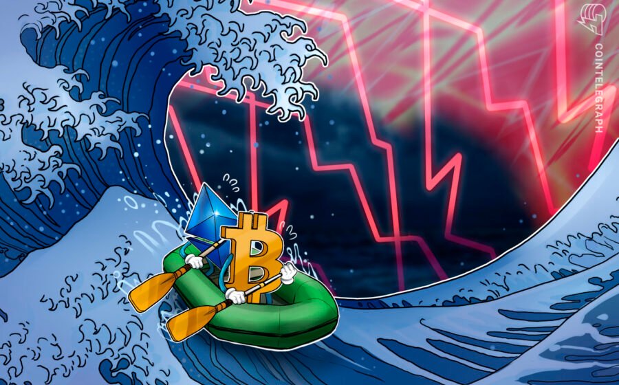 Bitcoin, Ether ETFs shed $549M as October ETH outflows near $1B