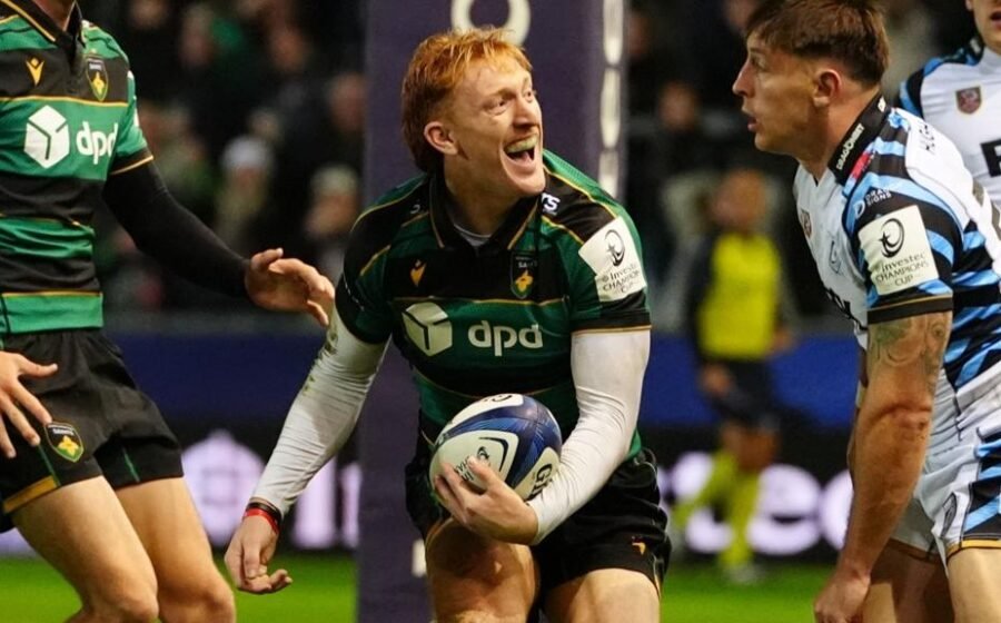 Battling Cardiff lose to Northampton on top-tier return