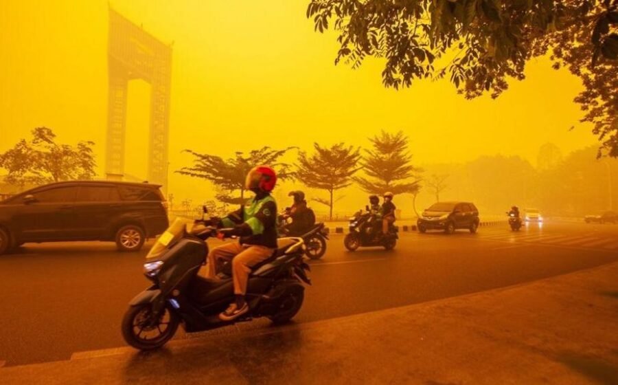 Desperate to clear toxic haze, Indonesia douses its skies with dry ice