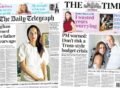 The Papers: 'Meghan warned over father' and 'Don't risk Truss-style budget'