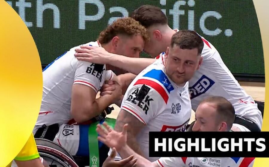 England thrash Wales in Wheelchair Rugby League World Cup
