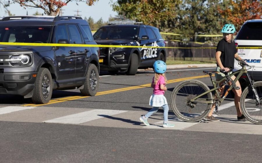 Three children and teacher killed by 16-year-old at Oregon primary school