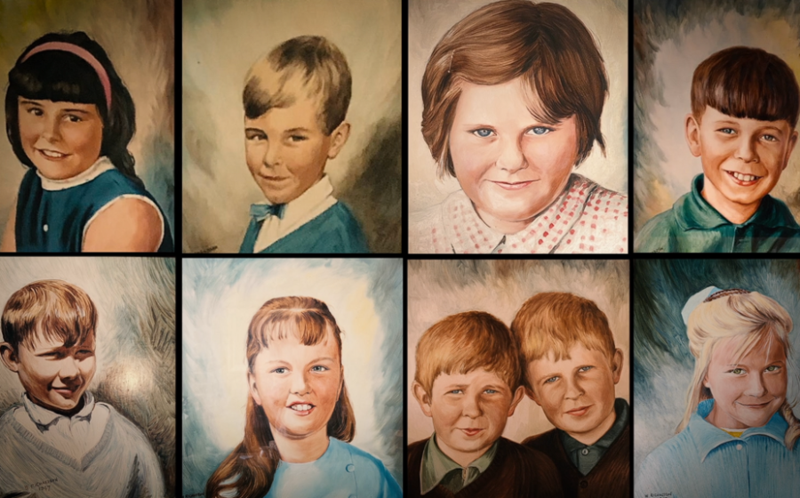 The portraits that helped bring the lost Aberfan children home