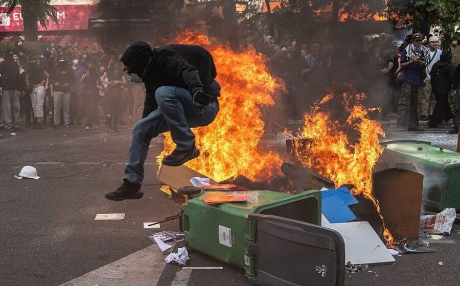 'Everyone hates the police' – what France's school protests reveal about a divided nation