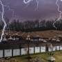 Cosmic-ray particles help probe powerful electric fields inside thunderstorms