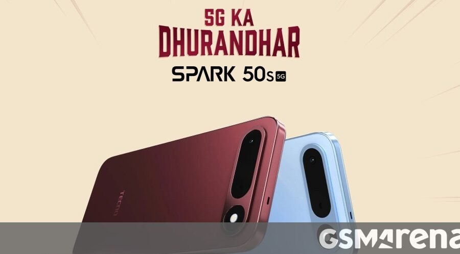Tecno Spark 50s and 50C unveiled with 120Hz displays