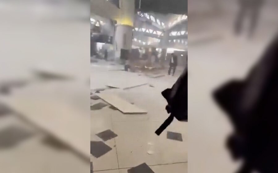 Damage seen inside Saudi airport after third attack this week
