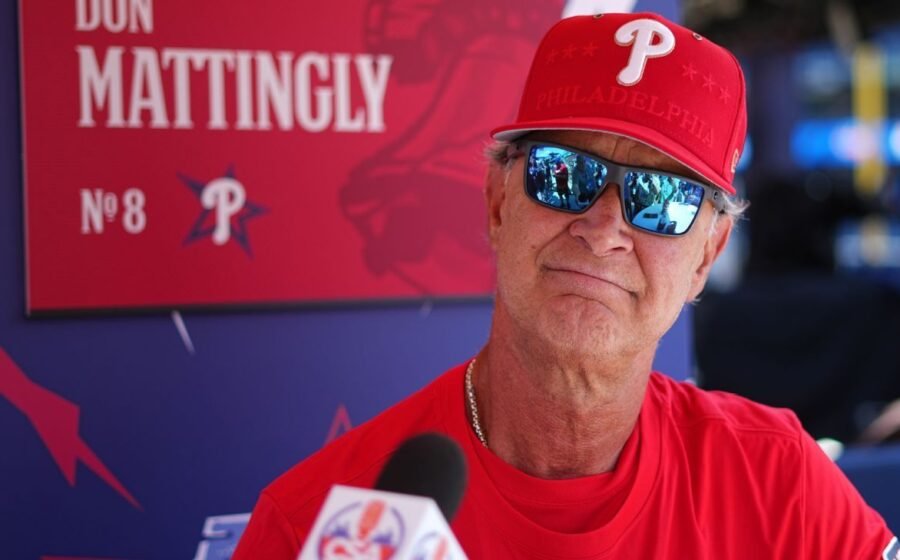 Mattingly ready to put stamp on Phillies: 'Really wasn't my team'