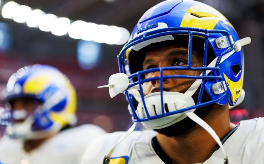 Rams DT Donald out, WR Nacua returns against Eagles