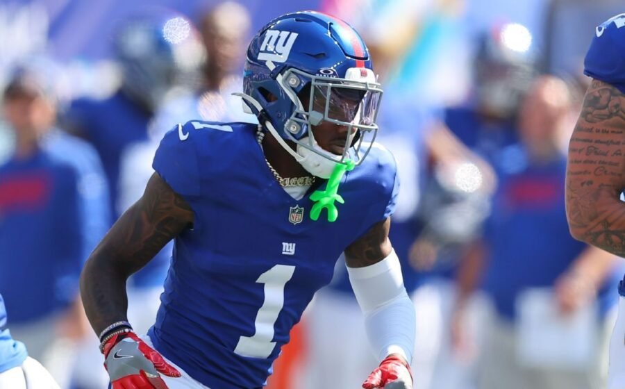 Giants' Nabers doesn't practice, knee more 'sore' than usual