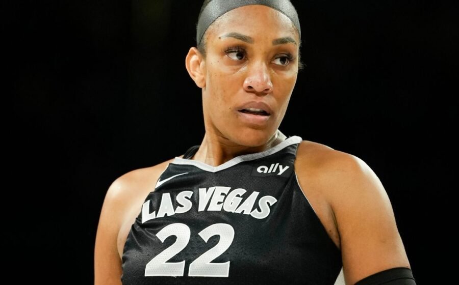 Aces' Wilson wins 5th MVP, says she'll nix pregame ceremony to focus on Game 3