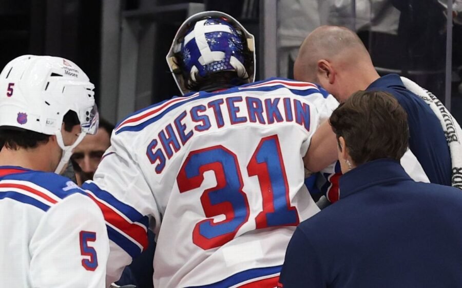 Rangers G Shesterkin out for season with right knee injury
