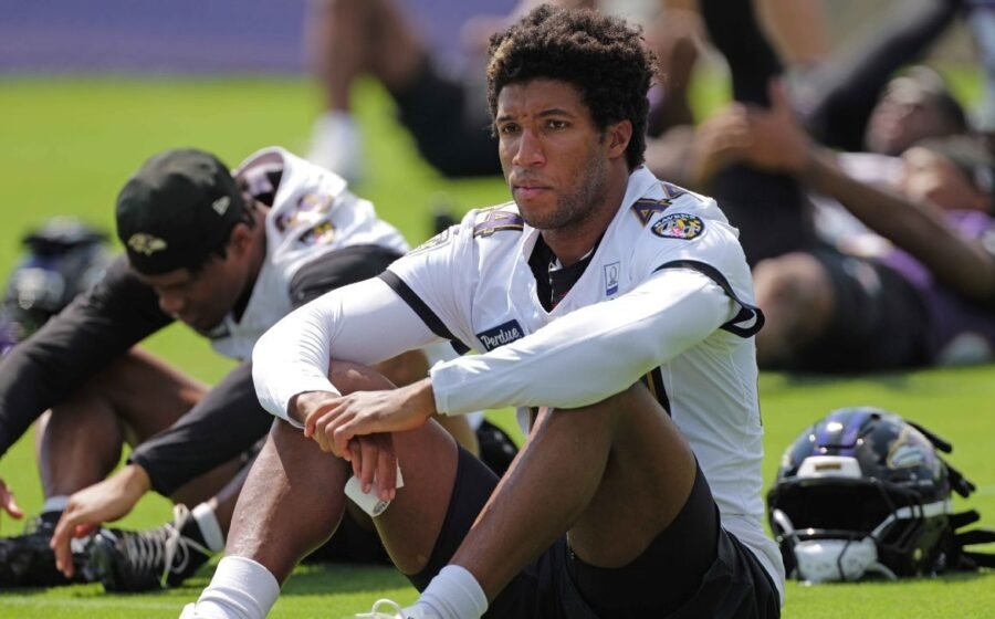 Ravens CB Humphrey displeased with 'slander' against QB Jackson