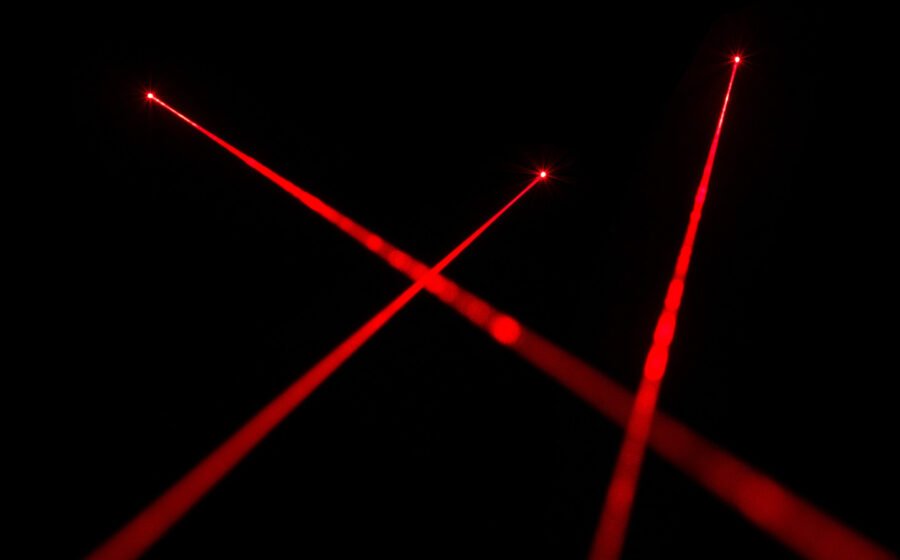 Why you should never point a laser pointer at a security camera